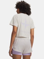 Tričko Under Armour Explor Trail Run Graphic Wmn white