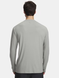 Triko Under Armour Explor IsoChill UPF LS Man Gray