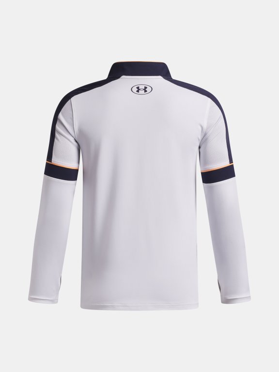 Mikina Under Armour Challenger Training QZ Jr White