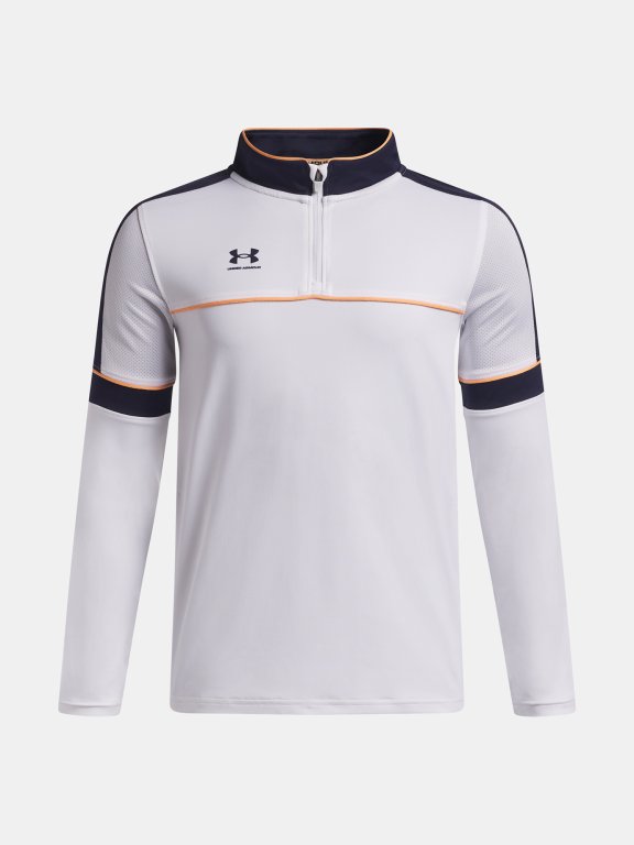 Mikina Under Armour Challenger Training QZ Jr White