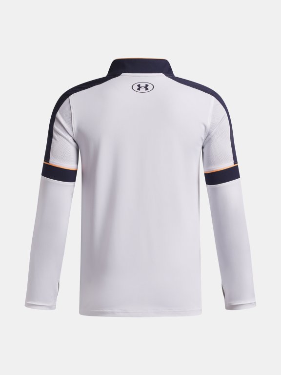 Mikina Under Armour Challenger Training QZ Jr White