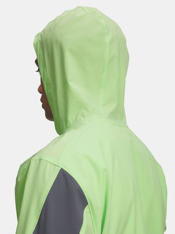 Bunda Under Armour Velociti Storm Hooded Jkt Man Green