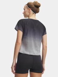 Triko Under Armour Halo Run Shortsleeve Wmn Gray