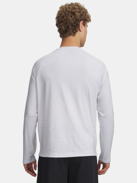 Triko Under Armour Hoops Performance LS Man Gray