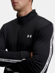 Triko Under Armour Tech Taping 1/2 Zip Man Black