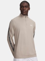 Triko Under Armour Tech Taping 1/2 Zip Man Brown