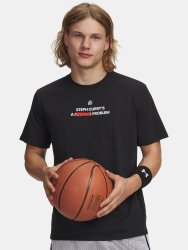 Under Armour Curry Citácia Tee Man black