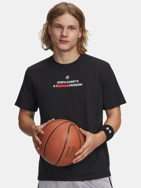 Under Armour Curry Citácia Tee Man black