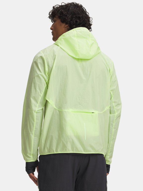 Bunda Under Armour Explor Trail Run WindShell Man Green
