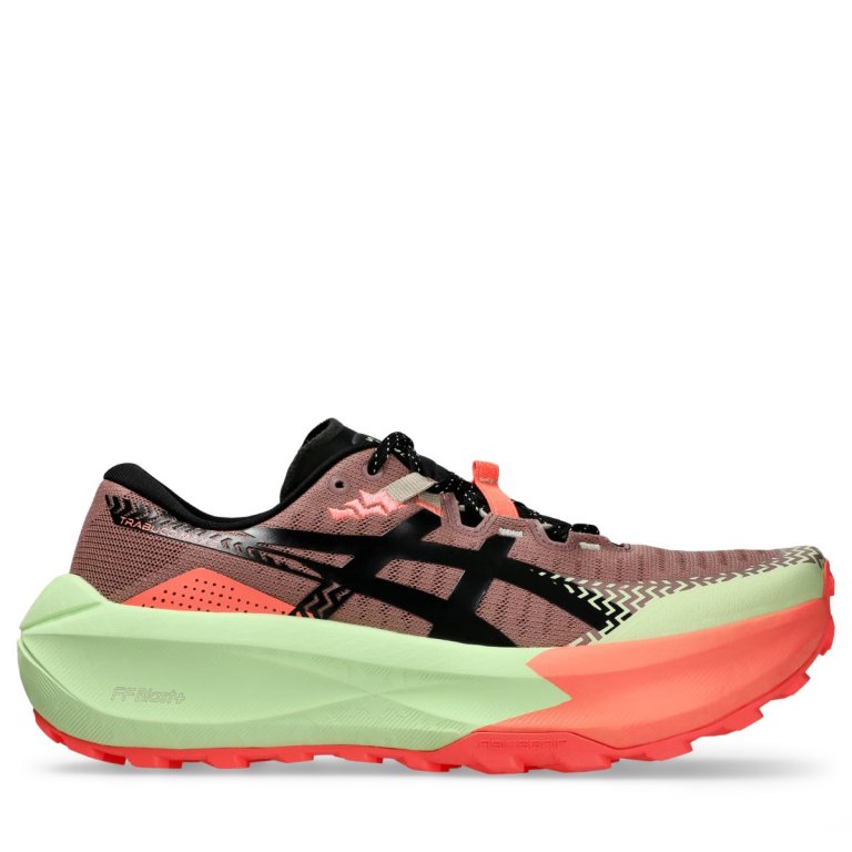 Кросівки Asics Trabuco Max 5 M - коричнева/помаранчева/зелена