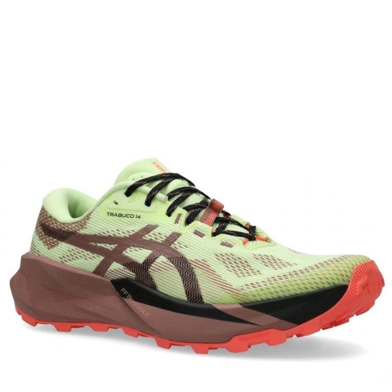 Topánky Asics Trabuco 14 M - green/brown