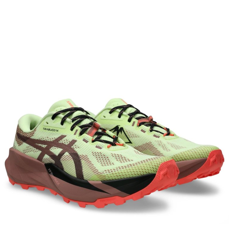 Topánky Asics Trabuco 14 M - green/brown