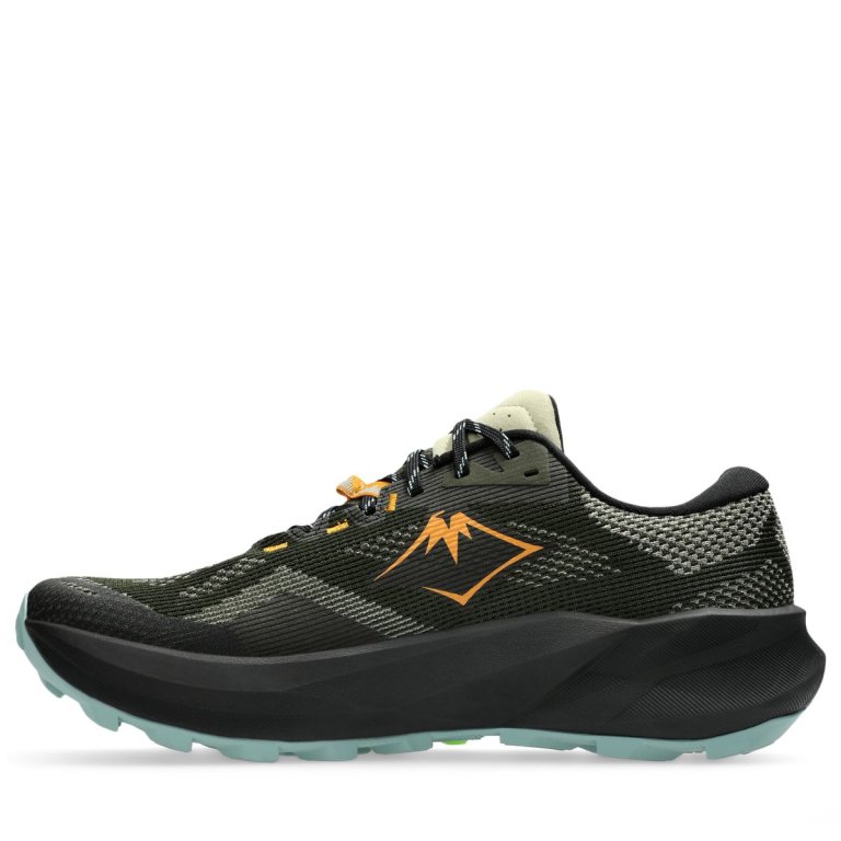Topánky Asics Trabuco 14 M - dark green/orange