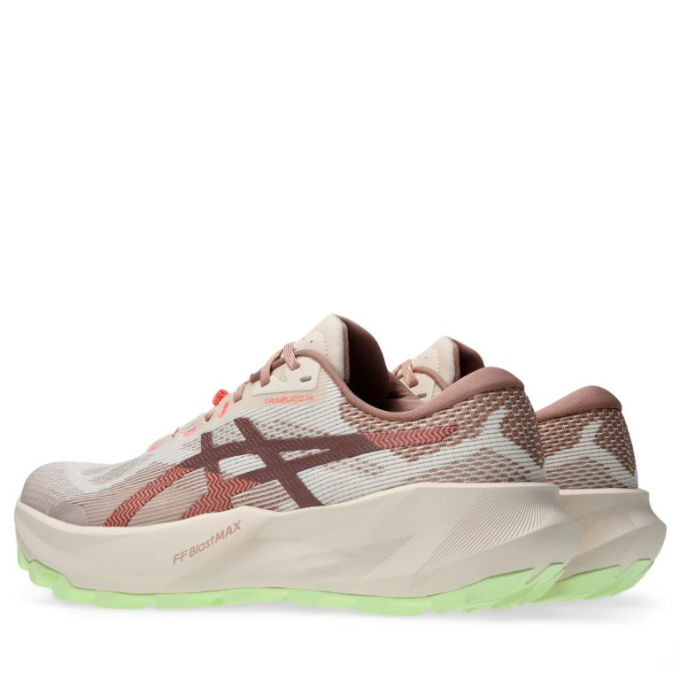 Obuv Asics Trabuco 14 W - růžová/zelená