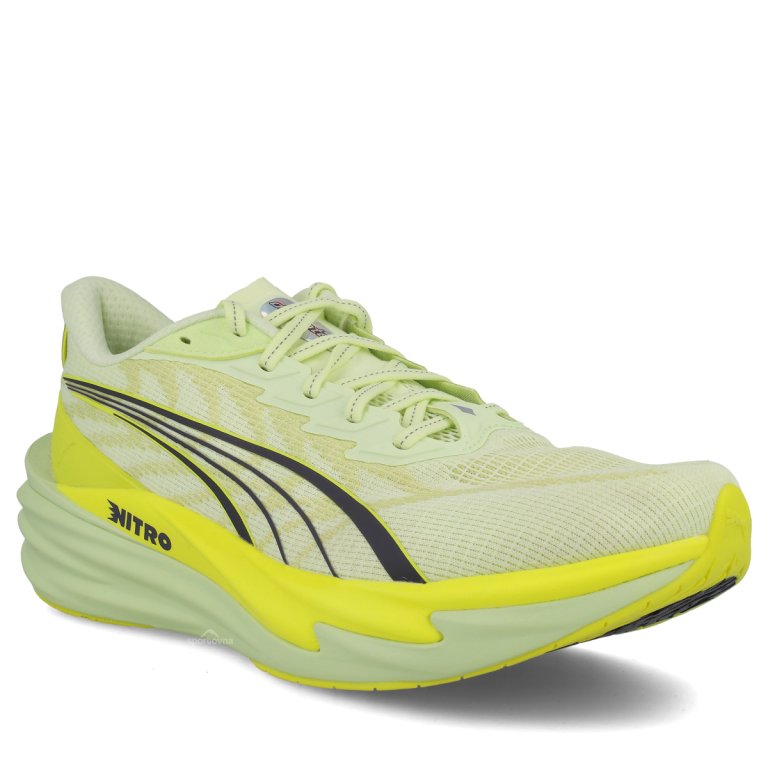 Кросівки Puma Deviate Nitro 4 M - жовті