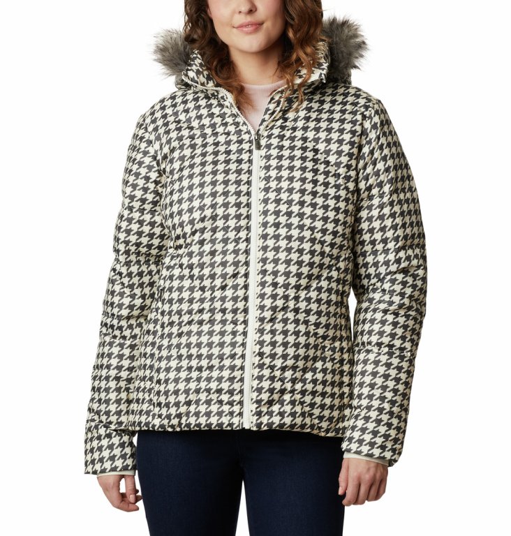 Куртка Columbia Icy Heights™ II Down Jacket W - білий/чорний