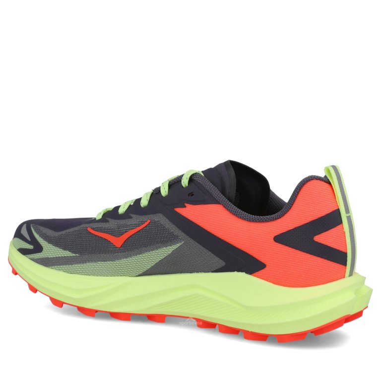 Кросівки Hoka Zinal 3 W - синьо/зелено/червоні