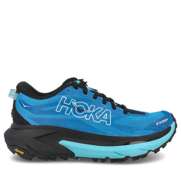 Кросівки Hoka Mafate 5 M - синьо/чорні
