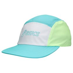 Asics Performance Running 5 Panel Šiltovka - modrá/biela/žltá
