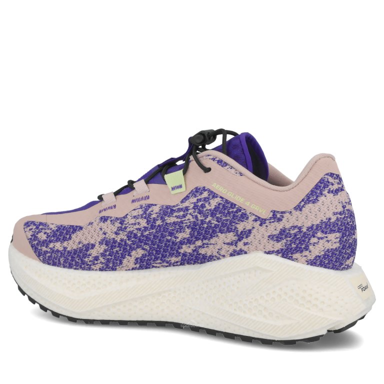 Кросівки Salomon Aero Glide 4 Grvl W - фіолетові