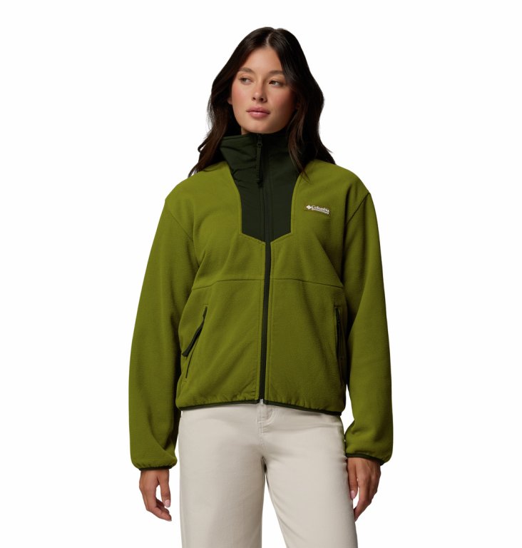 Columbia Sequoia Grove™ Full Zip Fleece W - zelená