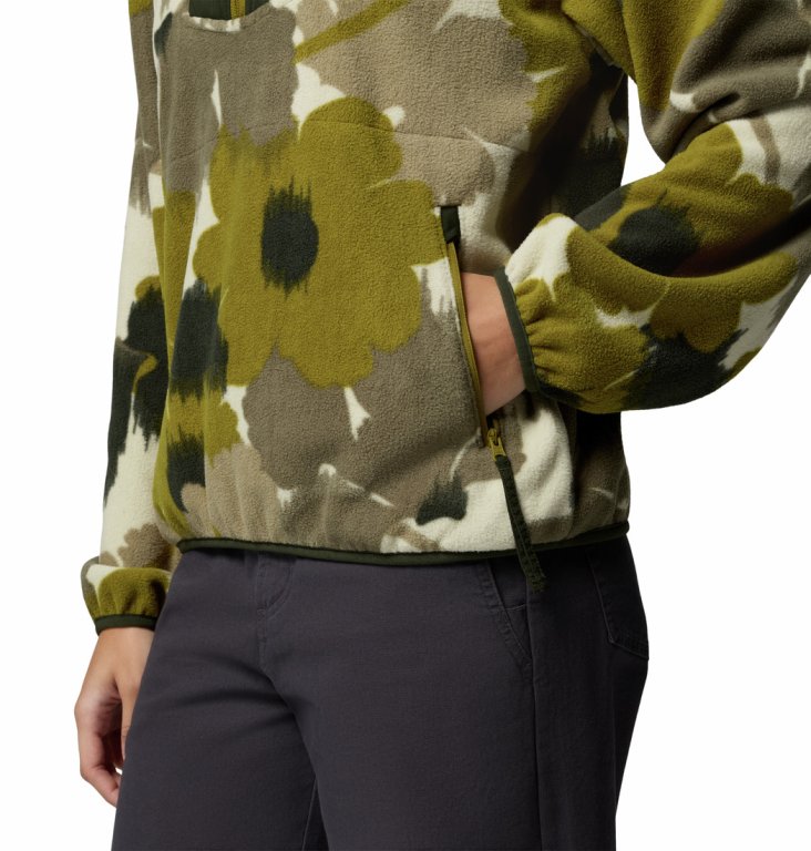 Mikina Columbia Sequoia Grove™ Printed Half Zip W - zelená