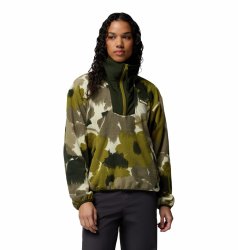 Mikina Columbia Sequoia Grove™ Printed Half Zip W - zelená