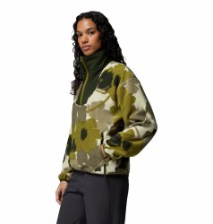 Mikina Columbia Sequoia Grove™ Printed Half Zip W - zelená