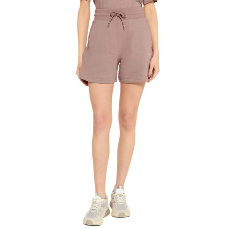 Шорти Puma Class High-Waist Shorts 5" TR W - рожеві