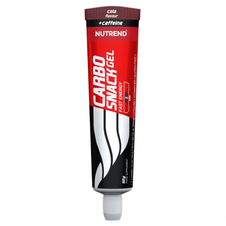 Nutrend Carbosnack With Caffeine sáček 50 g - cola