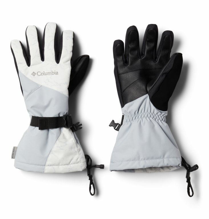 Рукавиці Columbia W Whirlibird™ Glove W - сірий/білий/чорний
