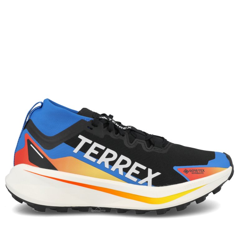 Кросівки Adidas Terrex Agravic Gtx M - чорно/синьо/помаранчеві