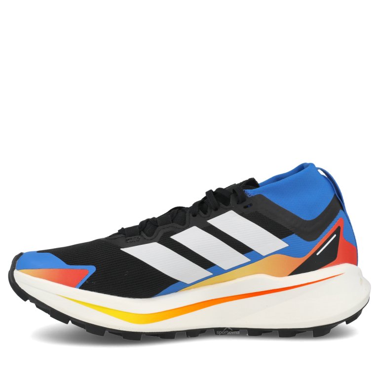 Кросівки Adidas Terrex Agravic Gtx M - чорно/синьо/помаранчеві