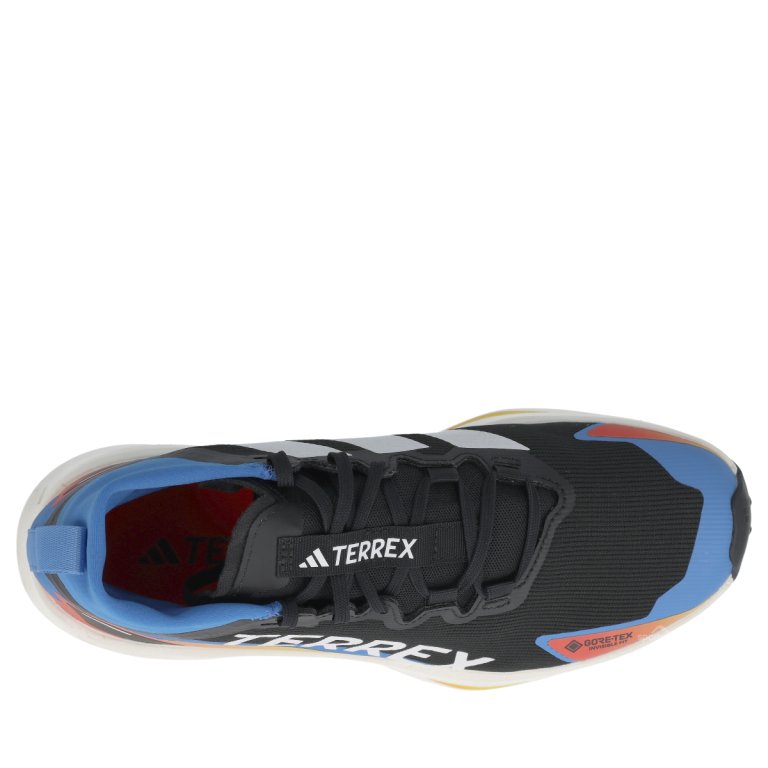 Кросівки Adidas Terrex Agravic Gtx M - чорно/синьо/помаранчеві