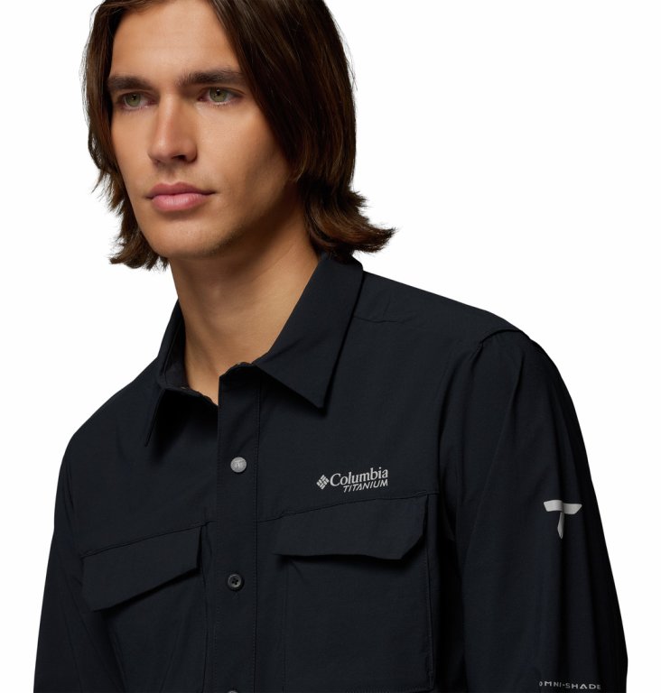 Columbia Silver Ridge™ Elite EU LS Ткана сорочка M - чорна