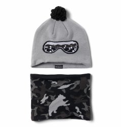 Комплект шапка та снуд Columbia Snow More™ - сірий