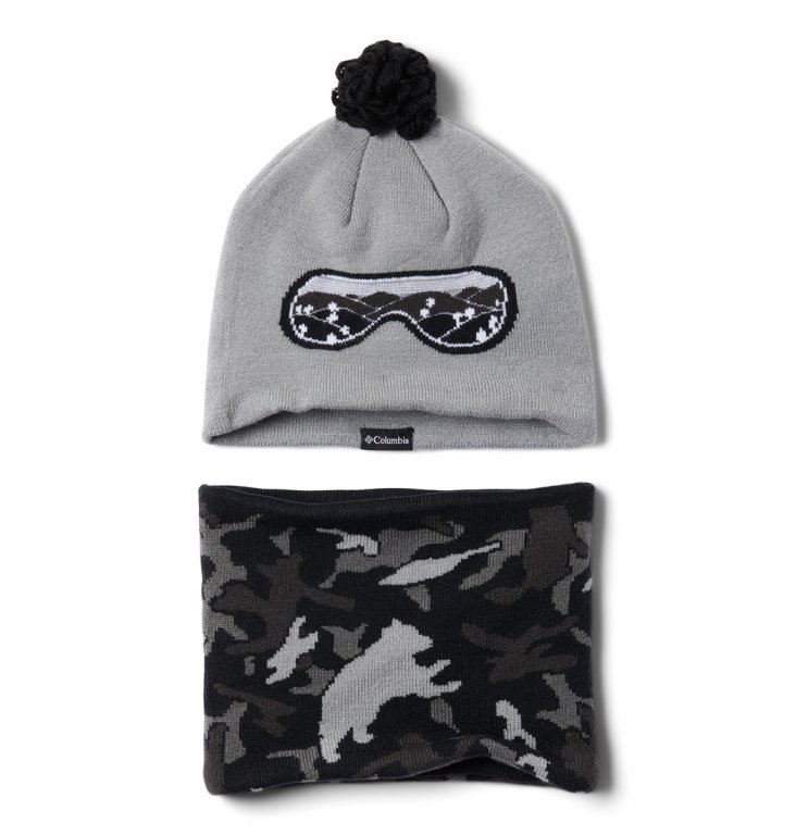 Комплект шапка та снуд Columbia Snow More™ - сірий