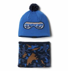 Комплект шапка та снуд Columbia Snow More™ - синій