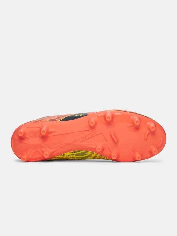 Obuv Under Armour Shadow Club 4 FG Jr Orange