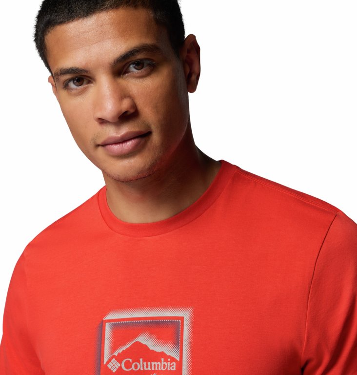 Tričko Columbia CSC™ Seasonal Graphic Tee M - červená