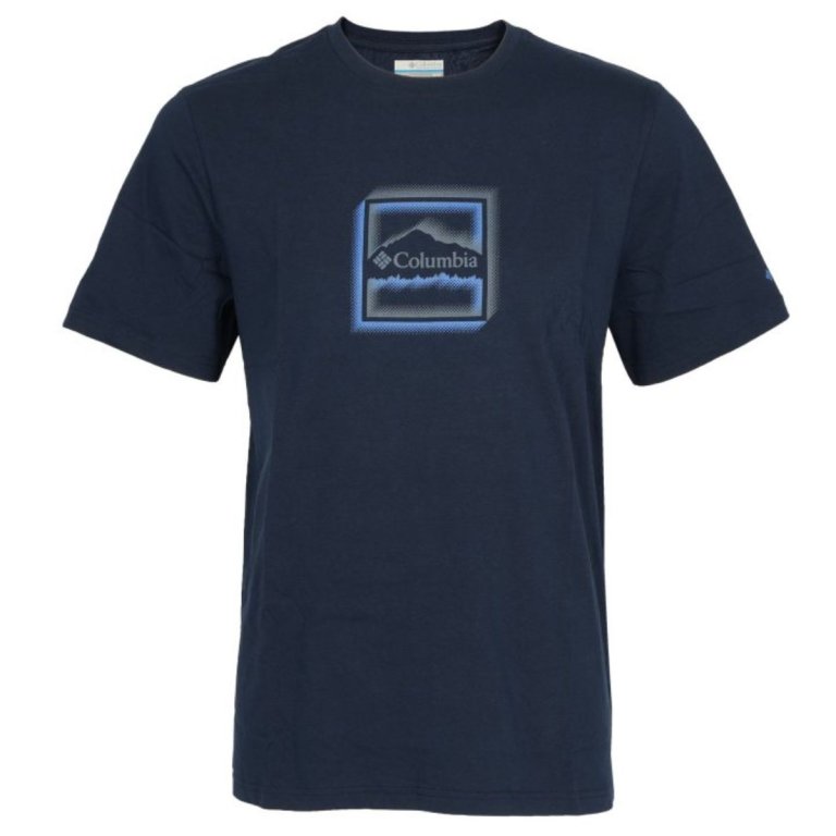 Tričko Columbia CSC™ Seasonal Graphic Tee M - tmavě modrá