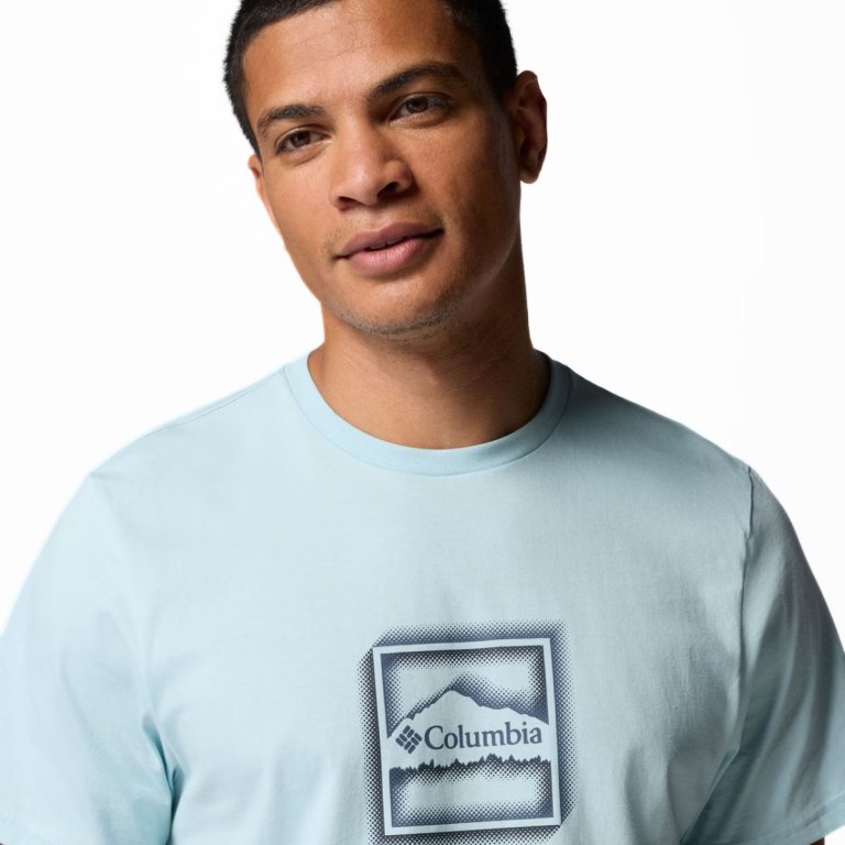 Tričko Columbia CSC™ Seasonal Graphic Tee M - modrá