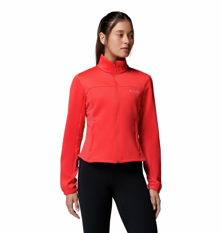 Columbia Sloan Crest™ Spacer Fleece FZ W - червоний