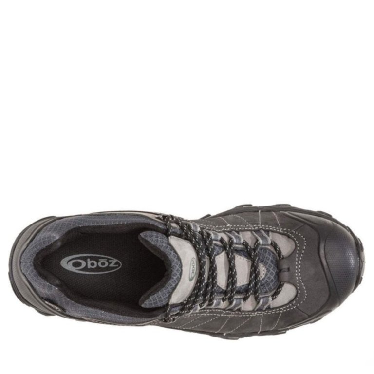 Topánky Oboz Bridger Low B-DRY Wide M - grey