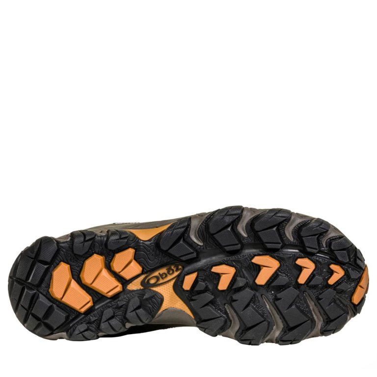 Topánky Oboz Bridger Mid B-DRY Wide M - brown
