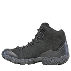 Topánky Oboz Bridger Mid B-DRY Wide M - black