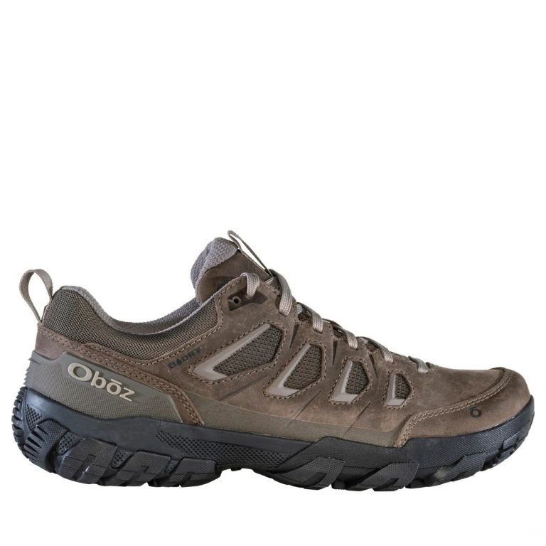 Topánky Oboz Sawtooth X Low B-DRY Wide M - brown