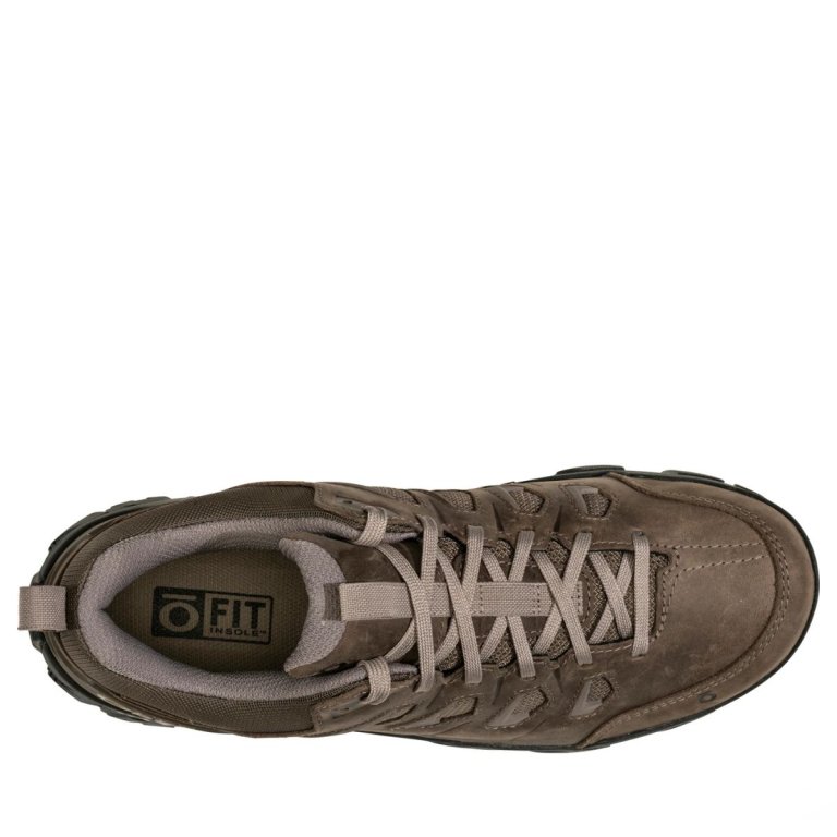 Topánky Oboz Sawtooth X Low B-DRY Wide M - brown