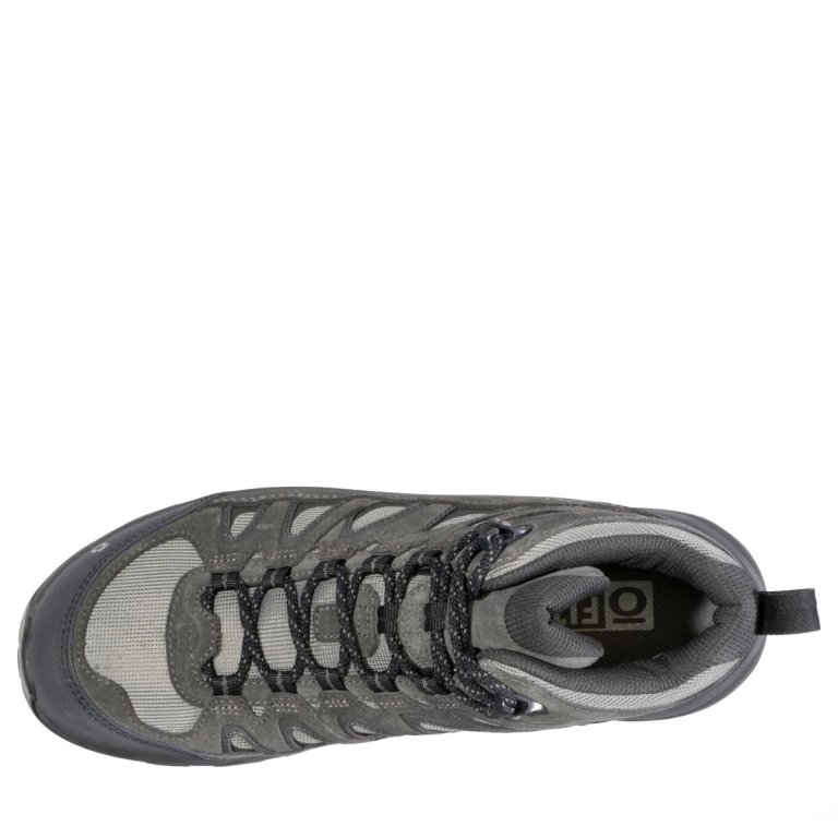 Obuv Oboz Sawtooth Ascent Mid Medium M - sivá
