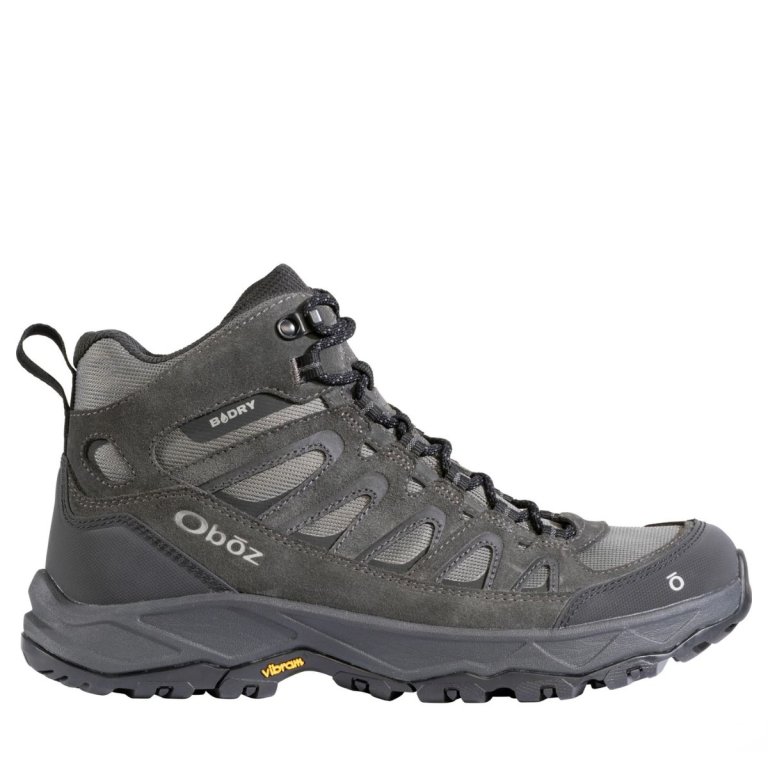 Topánky Oboz Sawtooth Ascent Mid Wide M - grey